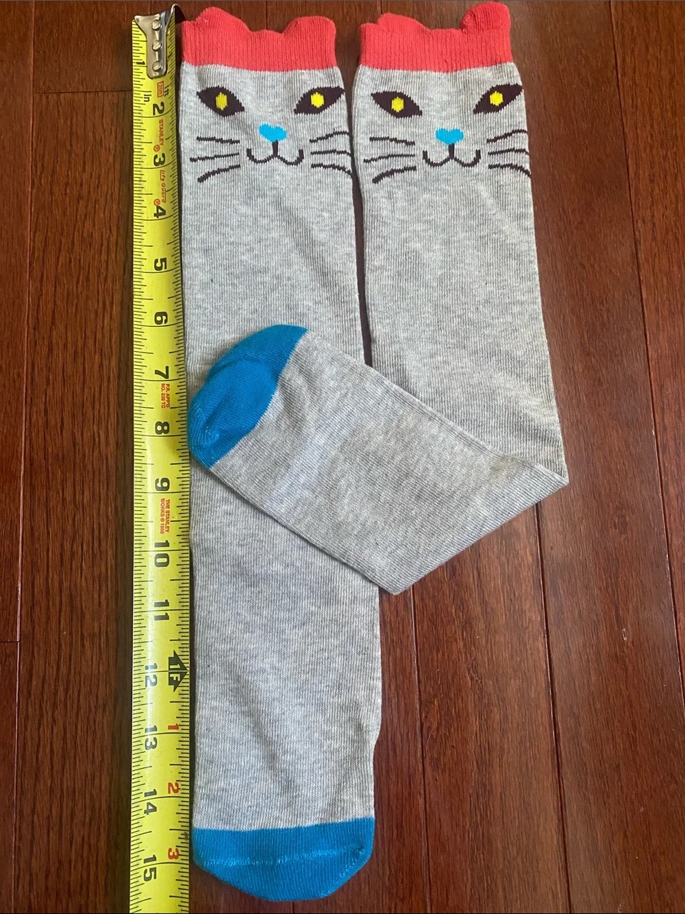 Cute Cat Face Knee High Socks